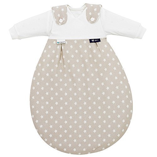 Preisvergleich Produktbild Alvi Baby Mäxchen Tencel 3-tlg. - Stars beige Gr. 56 / 62