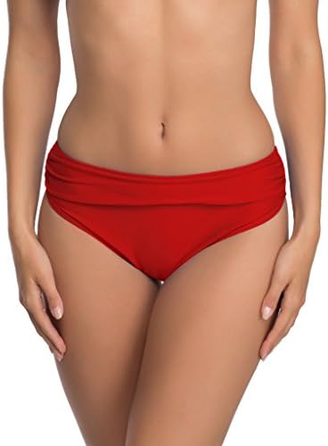 Verano Womens Bikini Bottom Rachel (Red, EU 44 = UK 16)