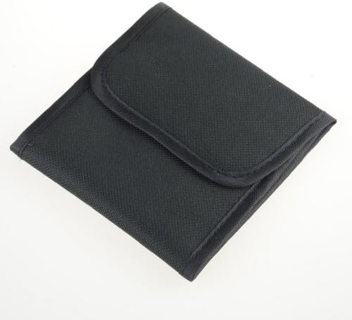 DSLRKIT Filter Wallet 3 Pcs Pocket Case Pouch Bag for Cokin P series 86mm Filters