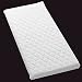 Baby Infant COT Swinging CRIB Foam MATTRESS 84 x 38 x 4 CM Water-Resistant (Square Corners) Bluemoon