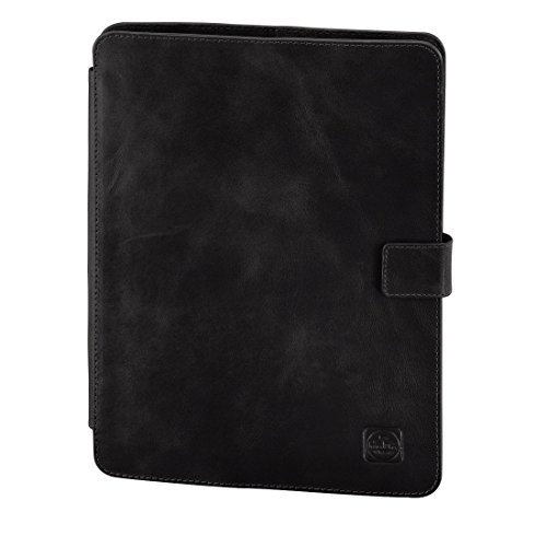 Preisvergleich Produktbild Hama Leder-Portfolio Wednesday Amsterdam für Tabs Schwarz