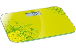 LANAFORM Electronic Scale (Green) - Balance Digitale - Balance Pèse Personne - Pèse Personne Numérique - Jusqu'à 180 Kg