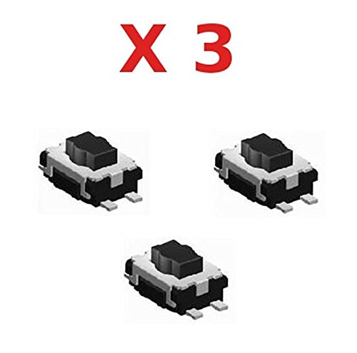 Pro-Plip 3X Switch Bouton clé télécommande plip Peugeot Citroen Renault