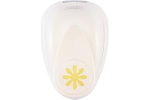 Vaessen Creative Mini Perforatrice Carta, Margherita 1, XS, Picolla, Fustellatrice per Carta, per Scrapbooking, DIY e Creazione di Biglietti