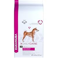 Eukanuba Daily Care, Premium Hundefutter für Hunde mit sensibler Verdauung, Trockenfutter mit Huhn (1 x 12,5 kg)