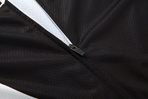 [Größe:S-5XL][option:Trägerhose,3D 2.8cm Sitzpolster] Fahrrad Trikot Langarm Radhose Radtrikot Fahrradbekleidung Herren Männer Hemd mit lange Ärmeln Set Cycling OutdoorTrikots Windjacke Neue - 6