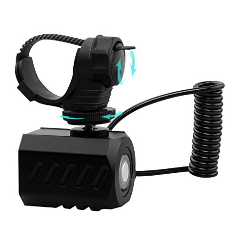 LED Fahrradlicht Set, LED Scheinwerfer, 1200 LM, XM L2, Sport, Fahrradlampe LED mit Akku, LED Fahrradbeleuchtung USB Aufladbar inkl, LED Frontlichter, Rücklicht mit Knopfzelle, Halterung, Kopfbügel zur LED Stirnlampe - 8