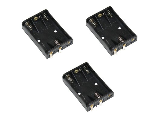 Preisvergleich Produktbild Aerzetix Batteriehalterung für 3 x AAA LR3 Batterien 3 Stück