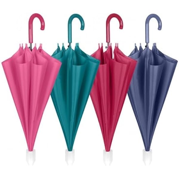 Ombrello Lungo Automatico PERLETTI 103 Cm - Blù Poliestere Antivento
