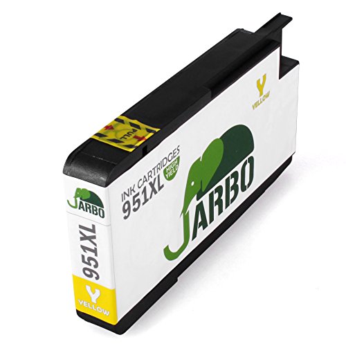 JARBO Kompatibel 950XL 951XL Tintenpatronen 1Set+1Schwarz Hohe Kapazität kompatibel zu Officejet Pro 8600 8610 8620 8630 8640 8660 8615 8625 8100 251dw 271dw Drucker (2 Schwarz,1 Cyan,1 Magenta,1 Gelb) - 6