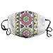 Produktbild SDGSS Mund Maske,Beautiful-Flowers Pattern Mund MaskesUnisex Fashion Warm Anti-Dust Washable Reusable Mund Maske