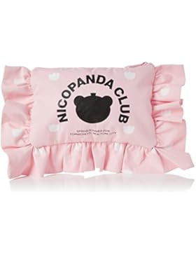 Nicopanda Damen Club Clutch, Pink, 5x28x40 cm