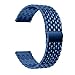 Produktbild Sansee Edelstahl Armband Armband Armband für Fitbit Blaze Smart Watch Dragon Muster Edelstahlband (Blau)