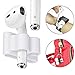 Produktbild Leyeet Portable Silikon Anti-verlorene Kopfhörer Aufbewahrungshülle Schutzhülle für AirPods (Color : White)