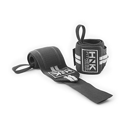 Handgelenkbandage [2er Set] Wrist Wraps 45cm – Profi Bandagen extra stark für mehr Halt beim Fitness, Kraftsport, Gewichtheben, Bodybuilding,Powerlifting & Crossfit – Handgelenkstütze für Frauen & Männer geeignet - 3
