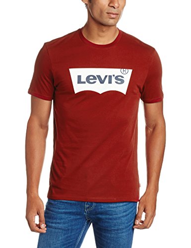Levi's Men's T-Shirt (6902194202960_16960-0124_Medium_Red)