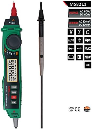 OCDAY MS8211 Digital Multimeter with NCV AC / DC, Pen Type