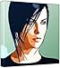 Produktbild Charlize Theron - Pop Art Print (Comic Effect) 30 x 30 x 2 cm Medium Square Deep Box Canvas