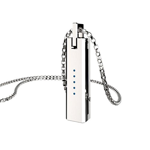 Preisvergleich Produktbild FEITONG Metall Halskette Anhänger Magnetisch Halterkette Für Fitbit Flex 2
