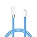 Produktbild Sweet Tech Blau Stark 3D Zinklegierung Hohes Tempo USB 2.0 Typ Micro USB Kabel 3.3ft, A Stecker auf Micro B Sync- und Ladekabel für Xgody D11 5.5" Smartphon