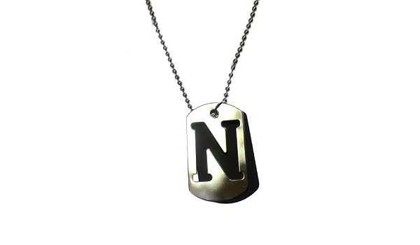 Name Steel Locket with Chain at Amazon 