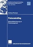 Image de Preiscontrolling: Rationalitätssicherung im Preismanagement (Schriften des Center for Controlling &