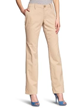 Eddie Bauer Damen Hose 23207863 Straight Fit (Gerades Bein) Niedriger Bund