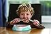 Toddler Training Bowl (x2) for Self-Feeding - "me-feed-me" by Salmon Luke (Pack of 2, Blue)