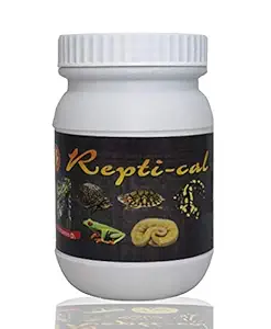 Pet Care International (PCI) Repti-Cal to Provide Essential Calcium & Vitamin D3 for Healthy Reptile and Amphibians Healthcare (250grm)