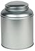 Produktbild mikken Vorratsdose Ø 8 cm, Höhe 11,2 cm / Metalldose, Teedose, Gewürzdose, Dose aus Weissblech