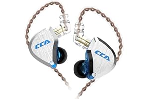 CCA C12 5BA 1DD Stereo Bass Kopfhörer In Ear Kopfhörer mit Kabel Noise Cancelling Sport Earbuds Headset für Musiker Audiophile Sänger DJ