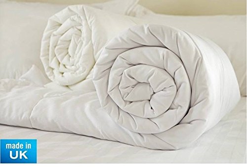 Premium Cot Bed Duvet Quilt Pillow Bedding Set Baby Newborn Nursery Cotton Toddler Crib (120cm x 90cm - 7 Tog)