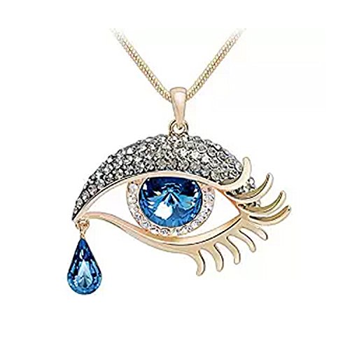 Colgante de ojo turco con lágrima de ángel, ColorMax