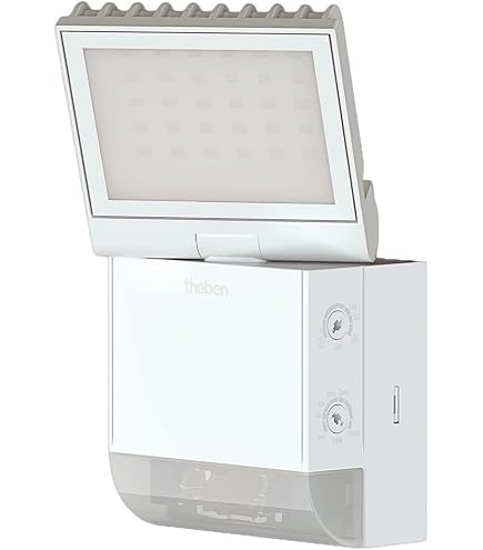Theben TheLeda S10L BK LED-Strahler Für Außenbereich – 10 W, IP55, Schwarz, Dreh- Und Schwenkbar