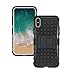 Price comparison product image AMPLE IPHONE X / XS Case, [HEAVY DUTY ARMOR] Dual Layer Rugged Hybrid [Hard Shockproof] Case with Kickstand for IPHONE X / XS Cover [Compatible With Screen Protector] (BLACK)