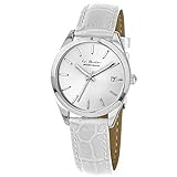 Jacques Lemans Damen Analog Quarz Uhr mit Leder Armband LP-132B