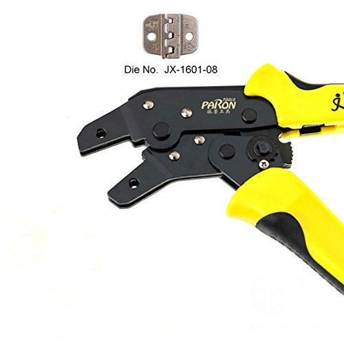 0.14-1.5mm Crimpzange,Paron Profi AWG26-16 Zwinge Presszange Zangen Ratsche Kabelzange Klemmzange für isolierte Kabelschuhe - 8