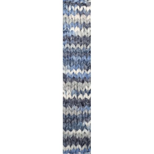 Katia Washi print Farbe 307 jeans-steingrau-weiß - 2