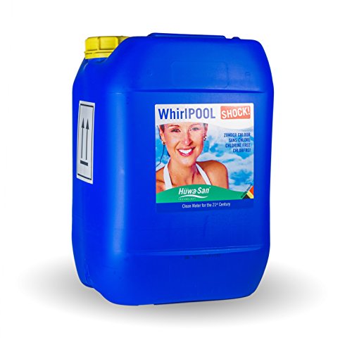 Huwa-San WhirlPOOL SHOCK Whirlpoolreiniger Systemreiniger (flüssiger Aktivsauerstoff, 10L)