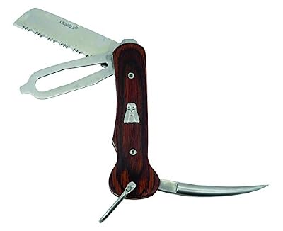 LAGUIOLE - Couteau Marin Laguiole - Acier Inoxydable, Bois Exotique