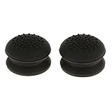 2pcs Tapa de Controlador Thumbstick Cap Universal para Sony PS4 PS3 Xbox One 360 Negro