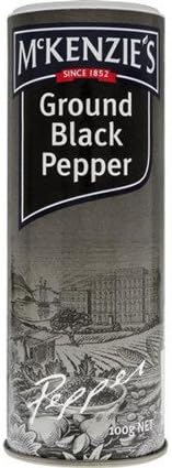 Mckenzies Black Pepper Ground 100gm