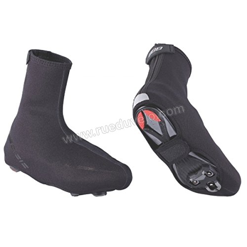 BBB Heavyduty - Botín térmico de ciclismo para hombre, color negro, talla 37/38