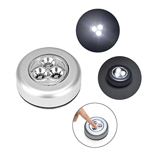 Tougo 6er-Set LED Touch Lamp Nachtlicht Batteriebetriebenselbstklebend K¨¹chenlampen Schrankleuchten f¨¹r Schlafzimmer Kinderzimmer Flur - 4