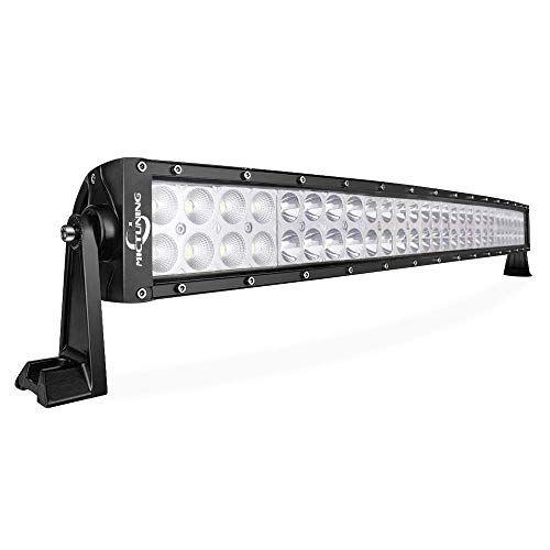 Preisvergleich Produktbild Mictuning Lichtbalken 56 / 81 / 107 / 127 cm, 120 / 180 / 240 / 288 W CREE LED Strahler-Flutlicht-Kombination, Lichtleiste, Offroad-Lampe mit 3,7 m Kippschalter-Verkabelungsset
