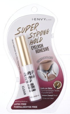Kiss I Envy Eyelash Adhesive - Super Strong Hold Clear 5 Gram