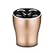 Produktbild KISSION Car Charger Cup Halter mit Bluetooth-Kopfhörer 12V/24V Multi Function Car Power Adapter mit 2 Anschlüssen für iPhone iPad, Samsung, GPS (Gold)