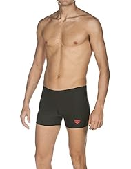 Arena Byor - Bañador para hombre Negro negro/rojo Talla:7