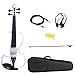 Produktbild WENZBAWX Violine Rechtshänder Größe 4/4 Größe Silent Violine Ebenholz Zubehör + Bogen + Kolophonium + Brücke