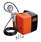 Black&Decker 8215340BND701 Compresseur portatif, 1100 W, 230 V, Noir